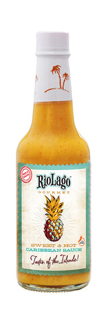 Load image into Gallery viewer, Rio Lago Gourmet Sweet &amp; HOT Caribbean Sauce 300ml🍍🌶🌶🌶
